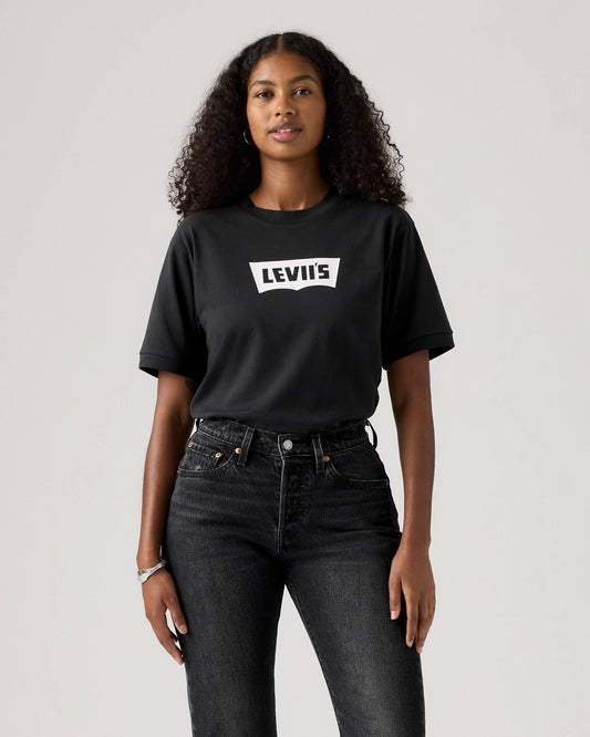 CAMISETA WOMAN BLACK/WHITE - LEVIS