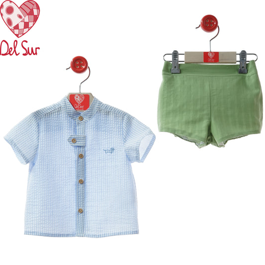CONJUNTO BABY SET REF. 0279VER-26 "PISA" - DEL SUR