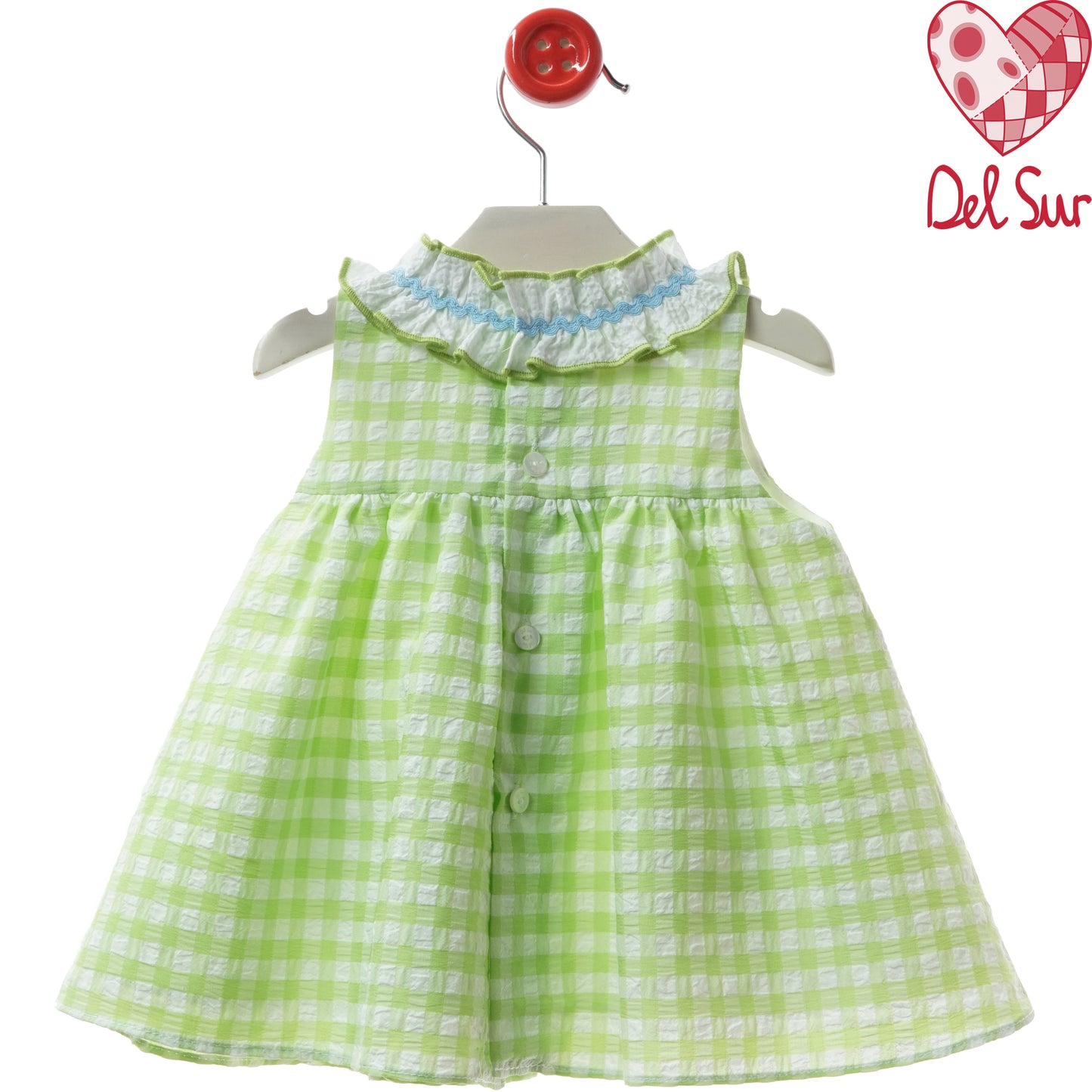 VESTIDO BABY DRESS REF. 0372VER-26 "CATANZARO" - DEL SUR