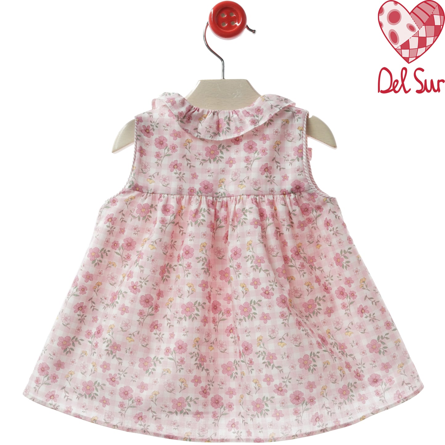VESTIDO BABY DRESS REF. 0376VER-26 "PALMA" - DEL SUR