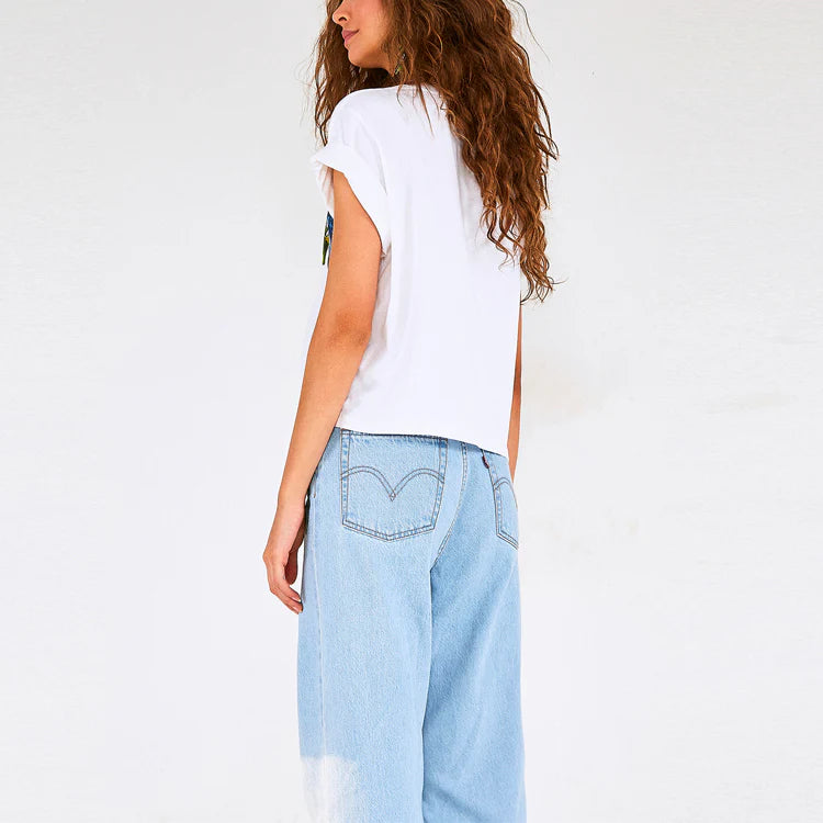 CAMISETA WOMAN WHITE FARM - LEVIS