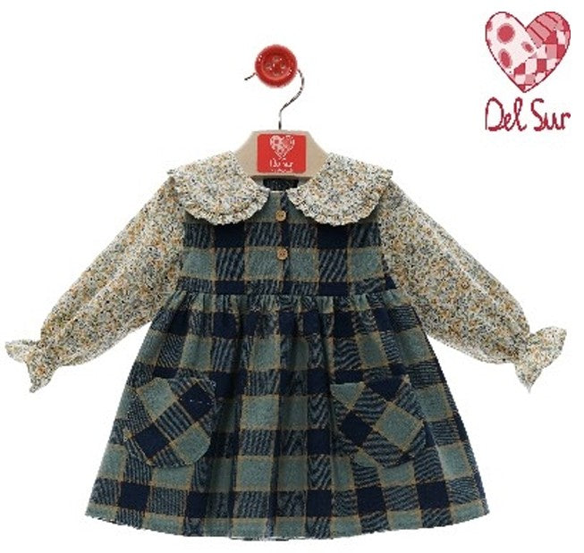 VESTIDO BEBE ART.5137 F.GANCHILLO - DEL SUR