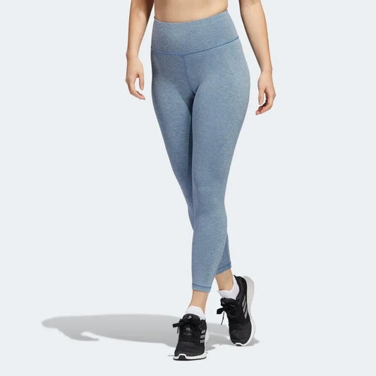 LEGGINS OPTIM TIME 7/8 ALTERED BLUE MEL - ADIDAS