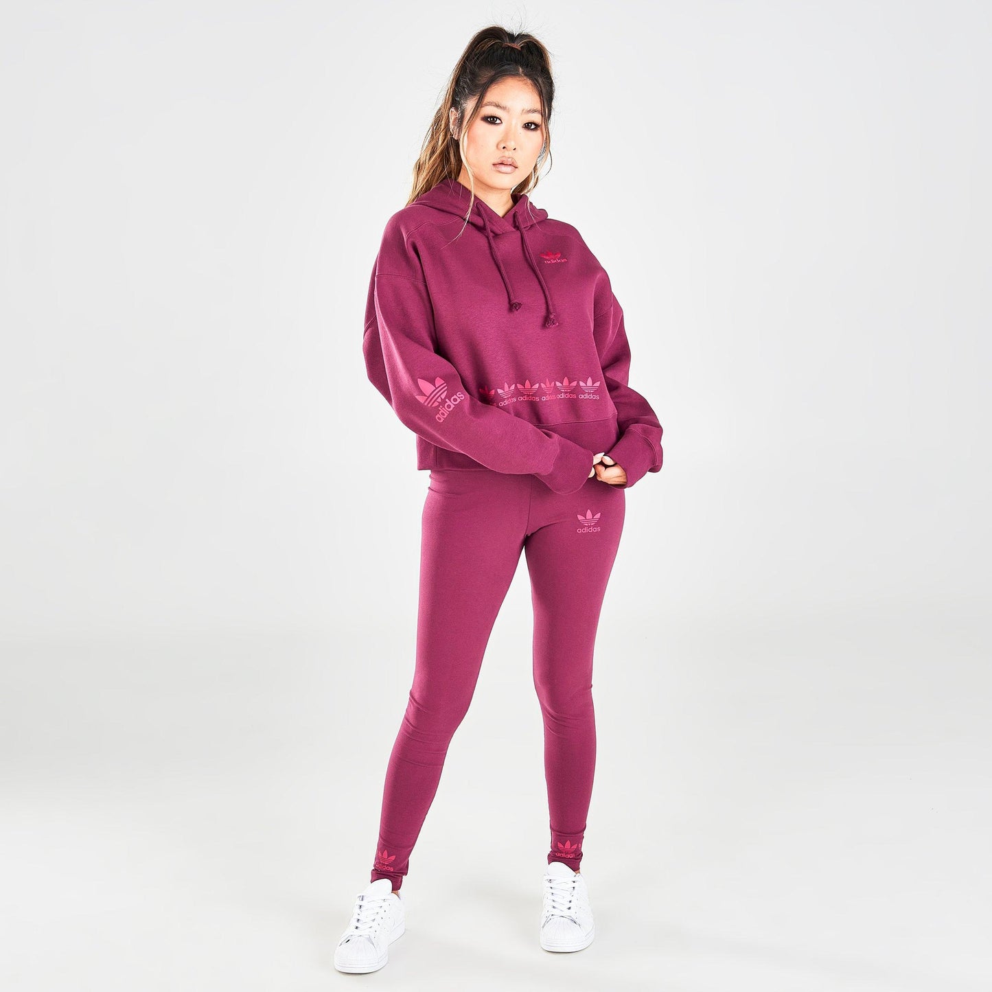 LEGGINS TIGHT VICTORY CRIMSON - ADIDAS
