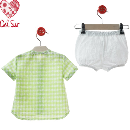 CONJUNTO BABY SET REF. 0031VER-26 "CATANZARO" - DEL SUR