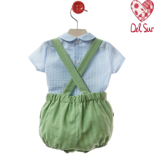 CONJUNTO BABY SET REF. 0033VER-26 "PISA" - DEL SUR