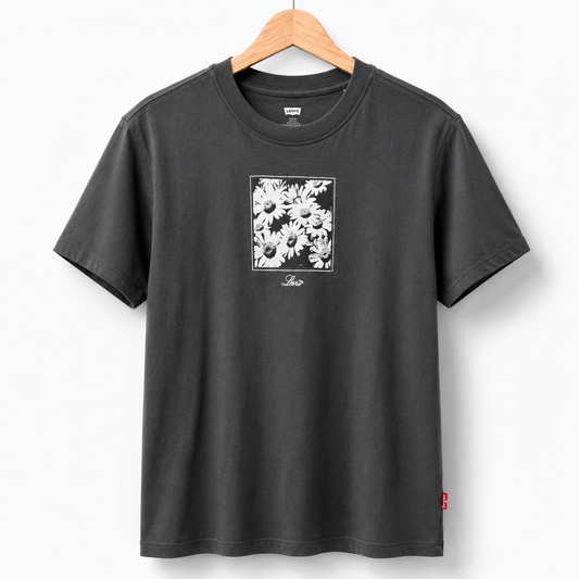 CAMISETA GR ANYDAY TEE EXPOSED DAISIES PÍRATE BLA - LEVIS