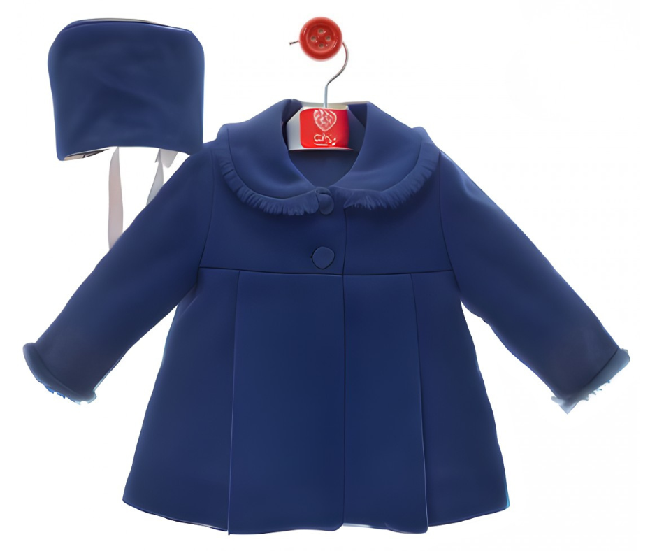 ABRIGO BEBE CON CAPOTA ART.3992 MOUFLON - DEL SUR