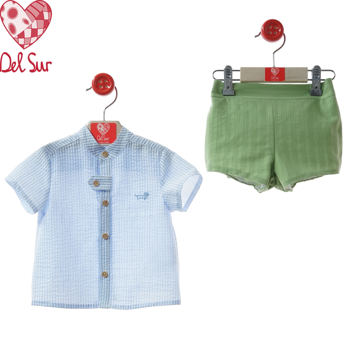 CONJUNTO BABY SET REF. 0279VER-26 "PISA" - DEL SUR