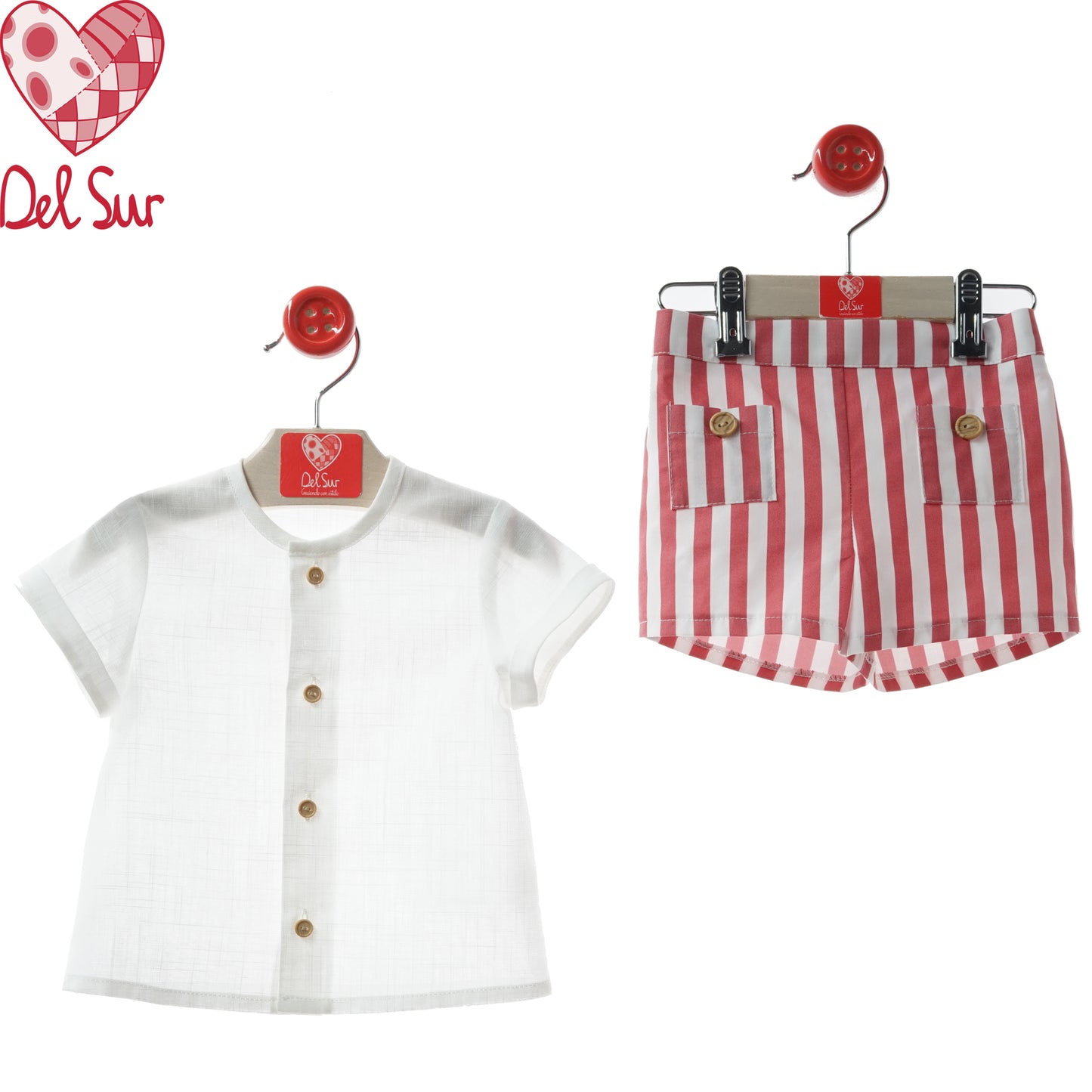 CONJUNTO BABY SET REF. 0281VER-26 "LIVORNO" - DEL SUR