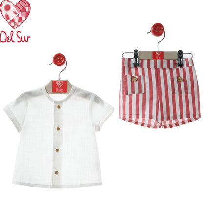 CONJUNTO BABY SET REF. 0281VER-26 "LIVORNO" - DEL SUR