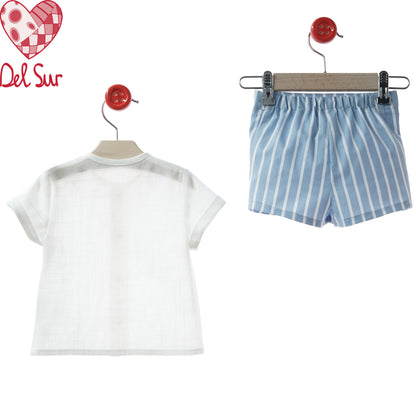 CONJUNTO BABY SET REF. 0282VER-26 "RÁVENA" - DEL SUR