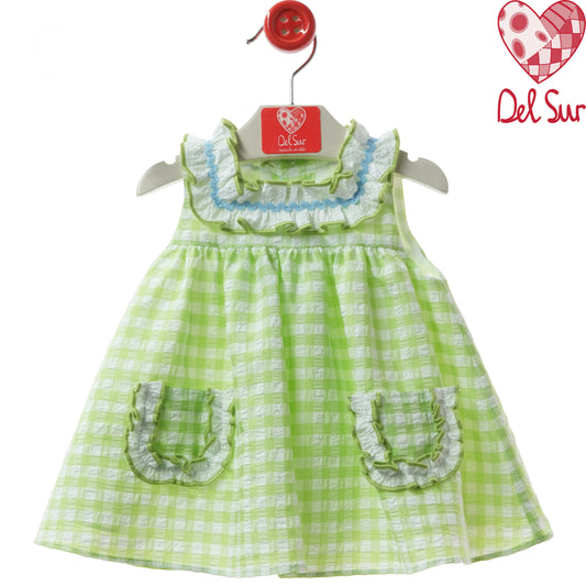 VESTIDO BABY DRESS REF. 0372VER-26 "CATANZARO" - DEL SUR