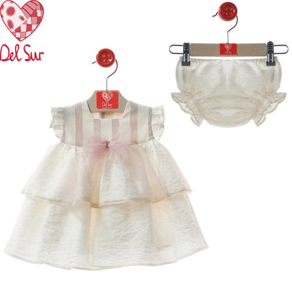VESTIDO BABY DRESS REF. 0374VER-26 "TRIESTE" - DEL SUR