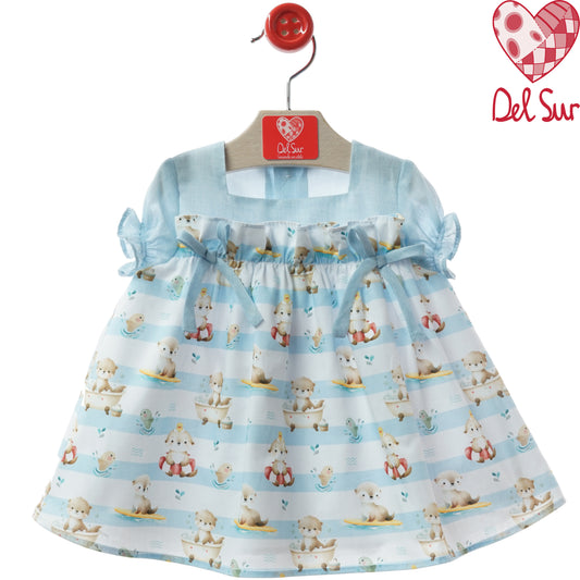 VESTIDO BABY DRESS REF. 0377VER-26 "CATANIA" - DEL SUR