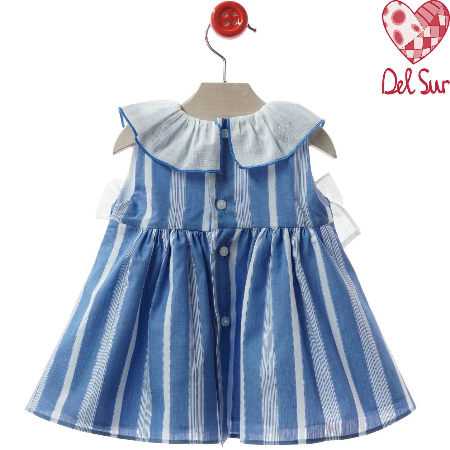 VESTIDO BABY DRESS REF. 0378VER-26 "ALESSANDRIA" - DEL SUR