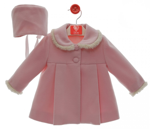 ABRIGO BEBE CON CAPOTA ART.3992 MOUFLON - DEL SUR