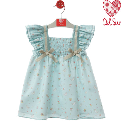 VESTIDO GIRL DRESS REF. 0551VER-26 "MÓDENA" - DEL SUR