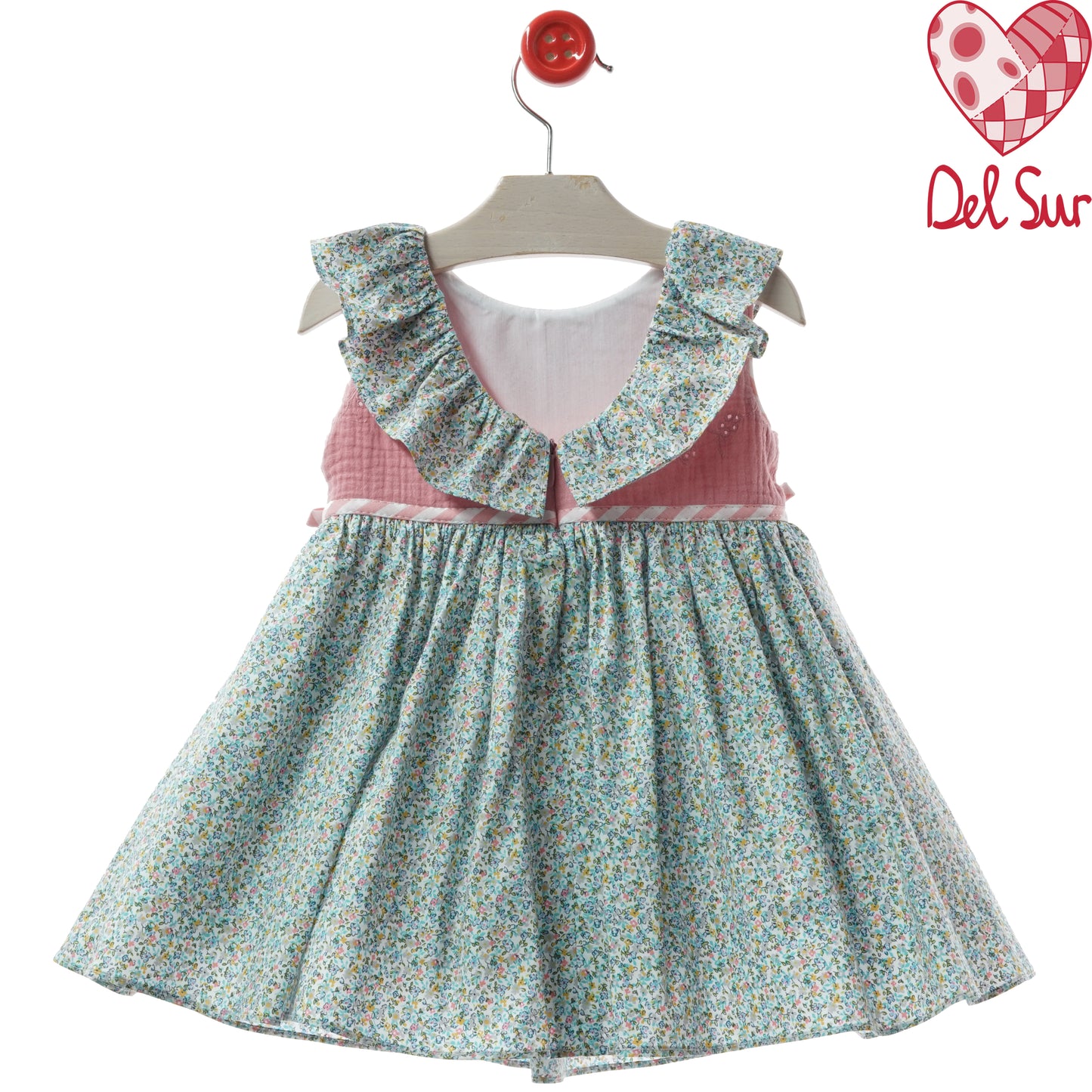 VESTIDO GIRL DRESS REF. 0553VER-26 "VERONA" - DEL SUR