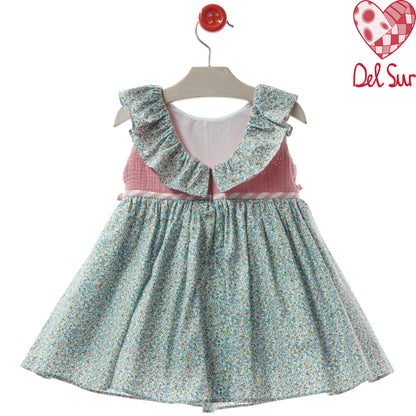 VESTIDO GIRL DRESS REF. 0553VER-26 "VERONA" - DEL SUR