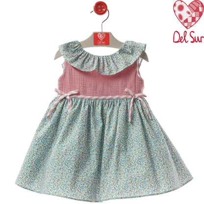 VESTIDO GIRL DRESS REF. 0553VER-26 "VERONA" - DEL SUR