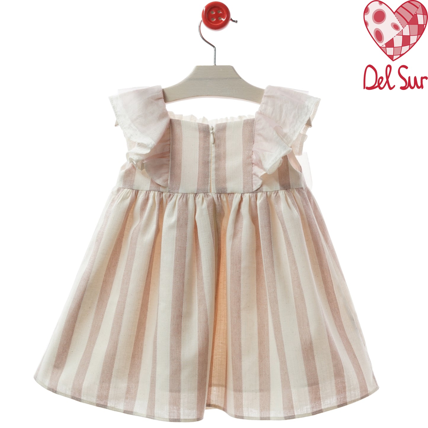 VESTIDO GIRL DRESS REF. 0555VER-26 "TRIESTE" - DEL SUR