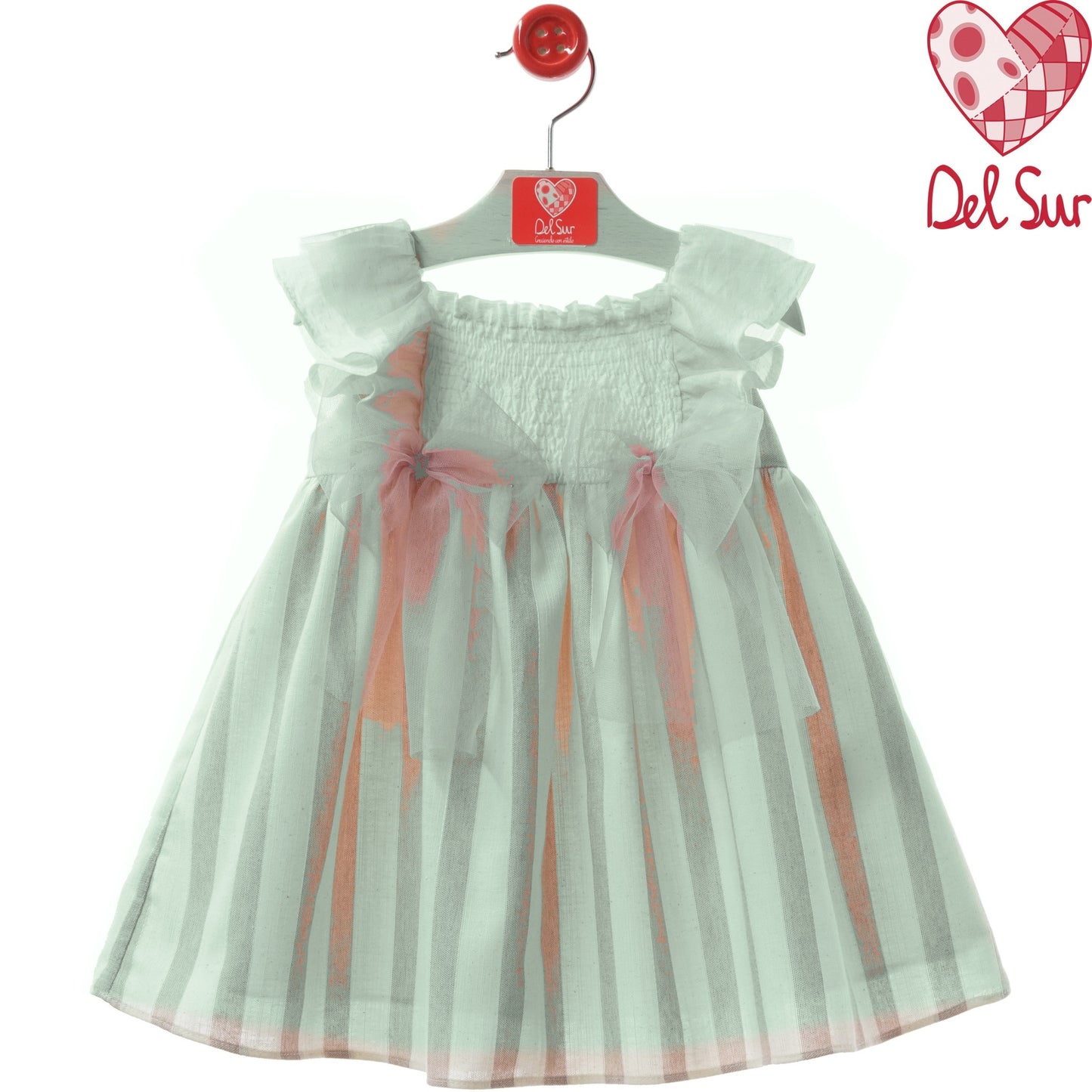 VESTIDO GIRL DRESS REF. 0555VER-26 "TRIESTE" - DEL SUR