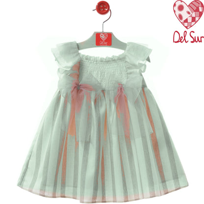 VESTIDO GIRL DRESS REF. 0555VER-26 "TRIESTE" - DEL SUR