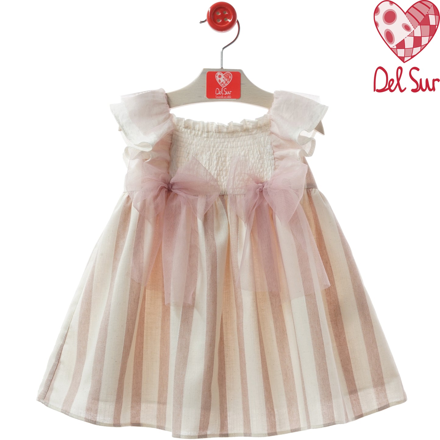 VESTIDO GIRL DRESS REF. 0555VER-26 "TRIESTE" - DEL SUR