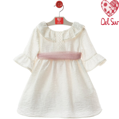 VESTIDO GIRL DRESS REF. 0556VER-26 "TRIESTE" - DEL SUR
