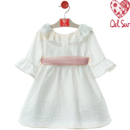 VESTIDO GIRL DRESS REF. 0556VER-26 "TRIESTE" - DEL SUR