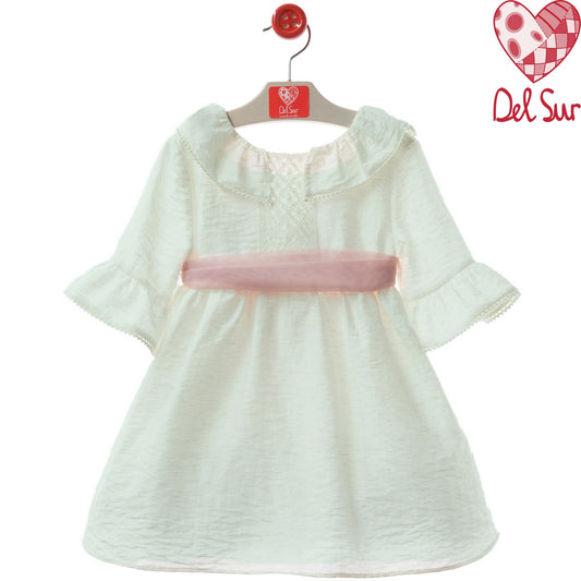 VESTIDO GIRL DRESS REF. 0556VER-26 "TRIESTE" - DEL SUR