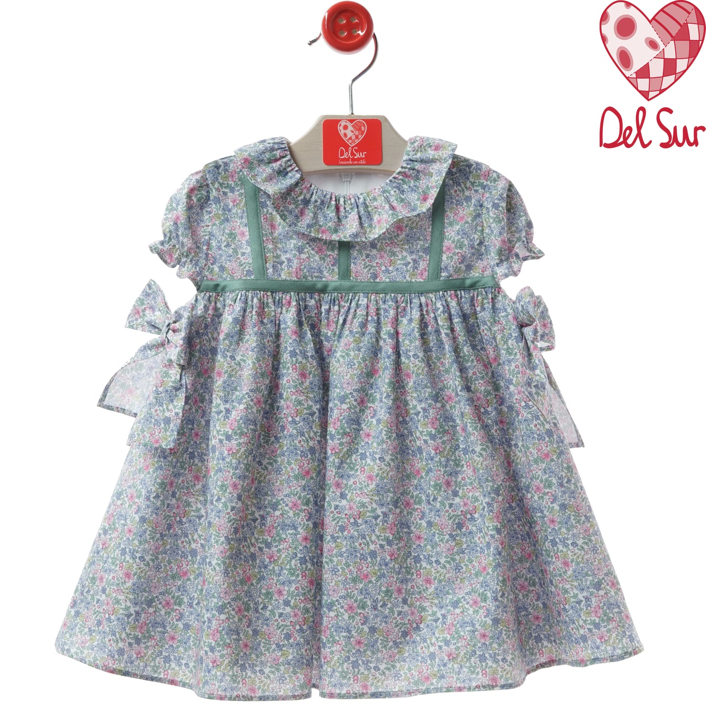 VESTIDO GIRL DRESS REF. 0564VER-26 "MALTA" 27 - DEL SUR