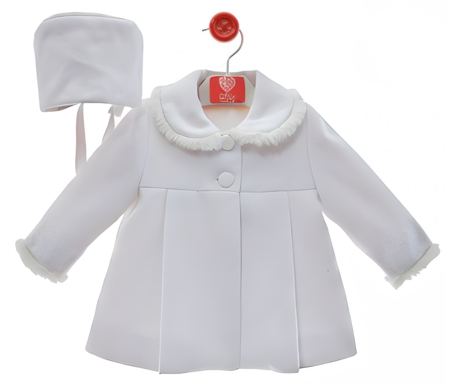 ABRIGO BEBE CON CAPOTA ART.3992 MOUFLON - DEL SUR