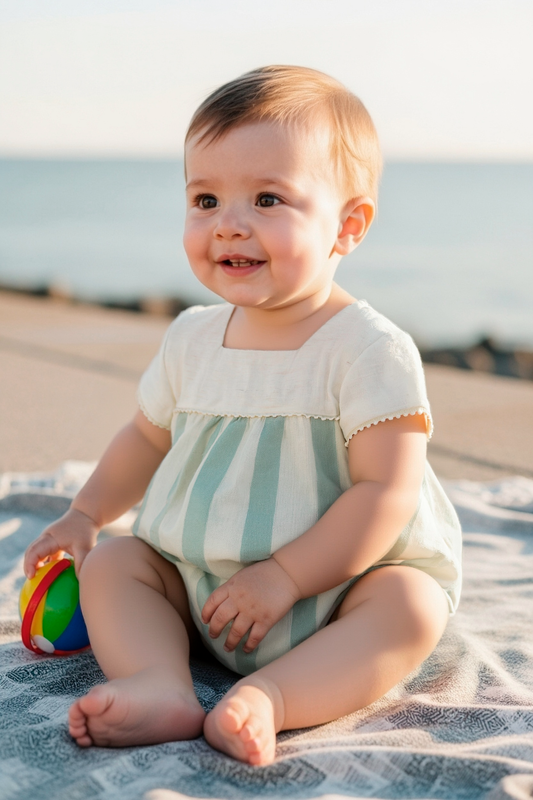 BOMBACHO BABY ROMPER REF. 0933VER-26 "TRIESTE" - DEL SUR