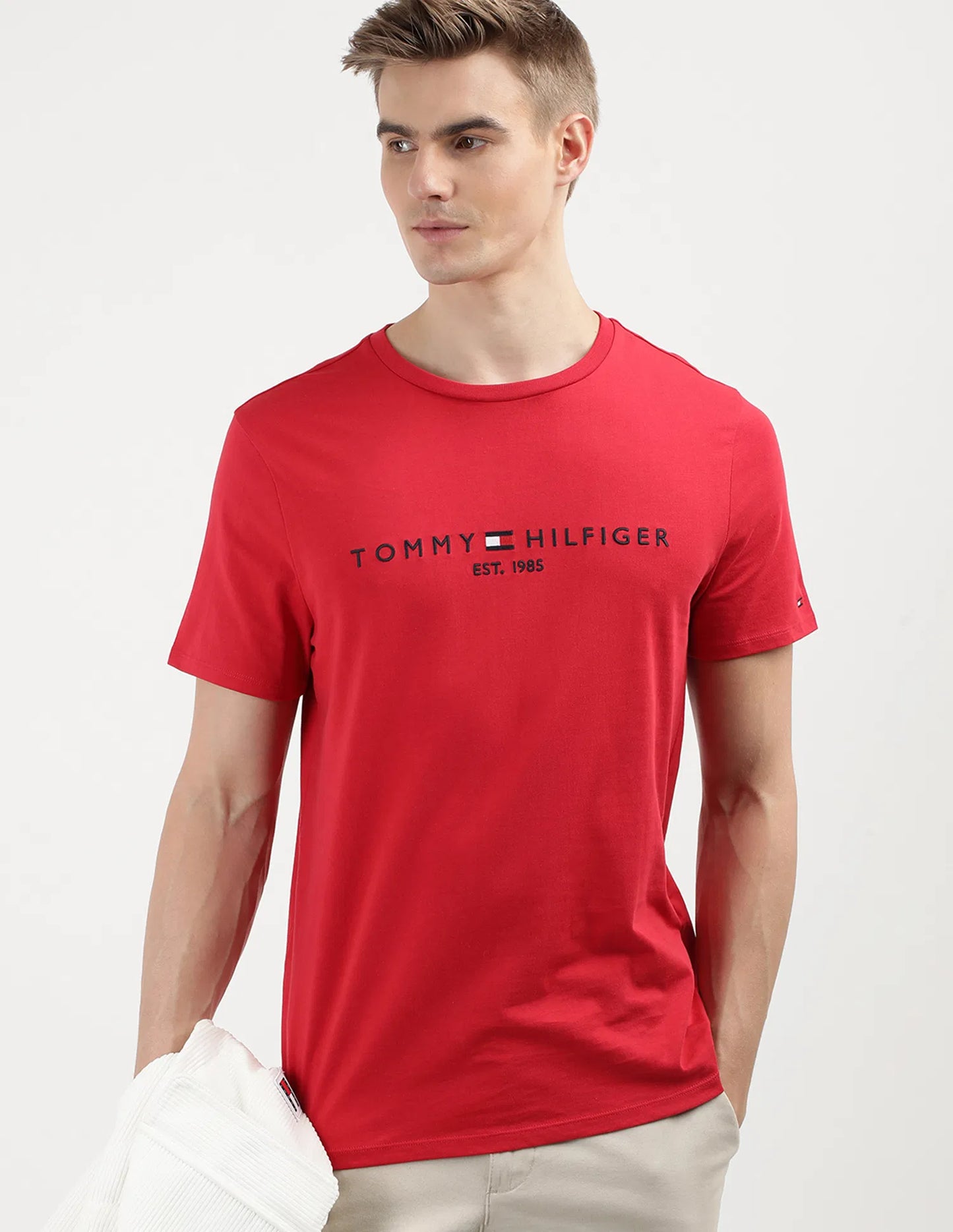 CAMISETA MEN TOMMY LOGO TEE (M) - TH