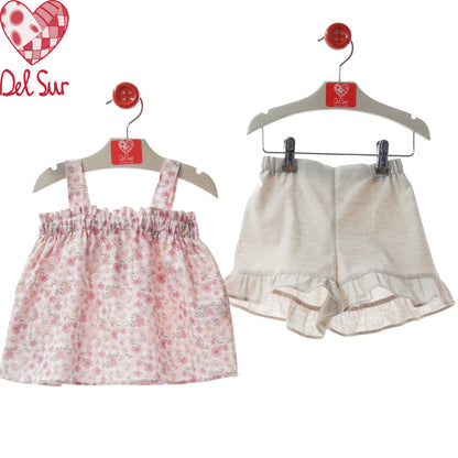 TRAJE GIRL SET REF. 1273VER-26 "PALMA" - DEL SUR