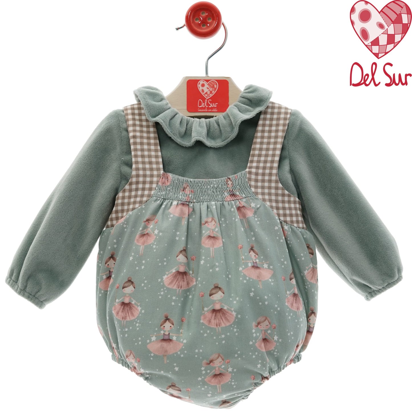 CONJUNTO BABY NIÑA ART.1836 F.PURPURINA - DEL SUR