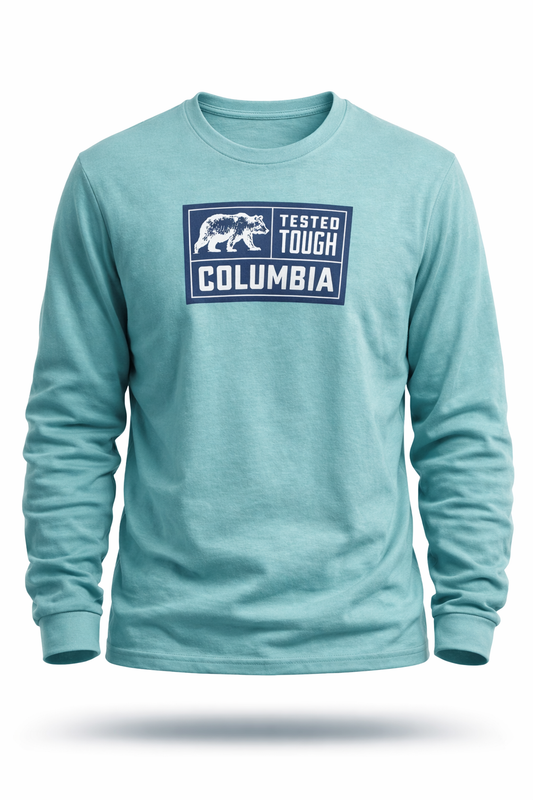 BUZO MEN LA POUDRE PASS LS TEE - COLUMBIA