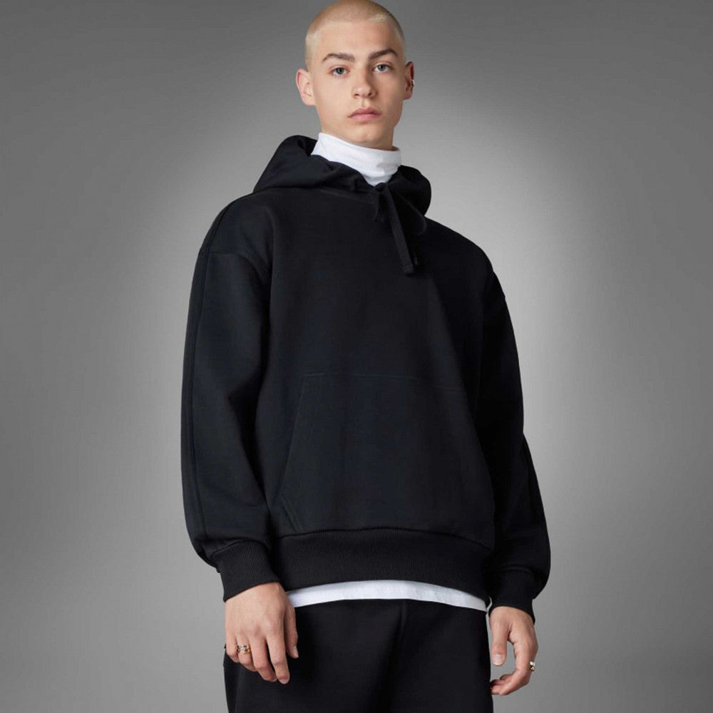 HOODIE MEN BV ESS HOODY BLACK - ADIDAS