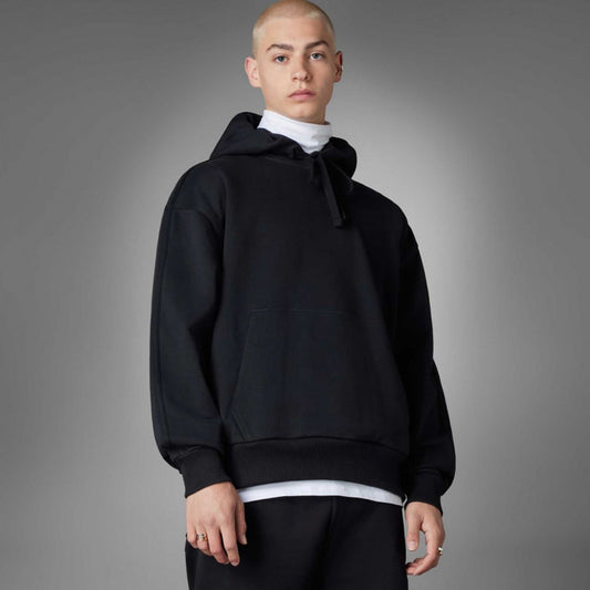 HOODIE MEN BV ESS HOODY BLACK - ADIDAS