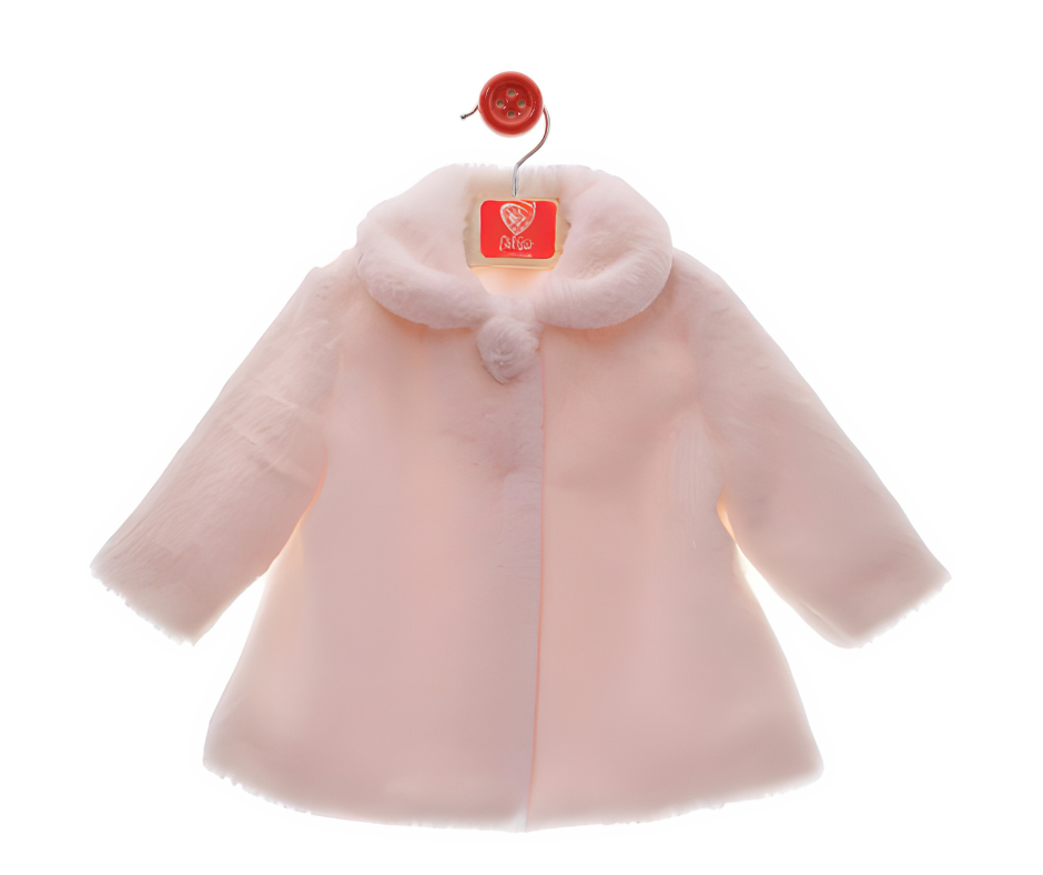 ABRIGO BEBE SIN CAPOTA ART.3991 PELO - DEL SUR