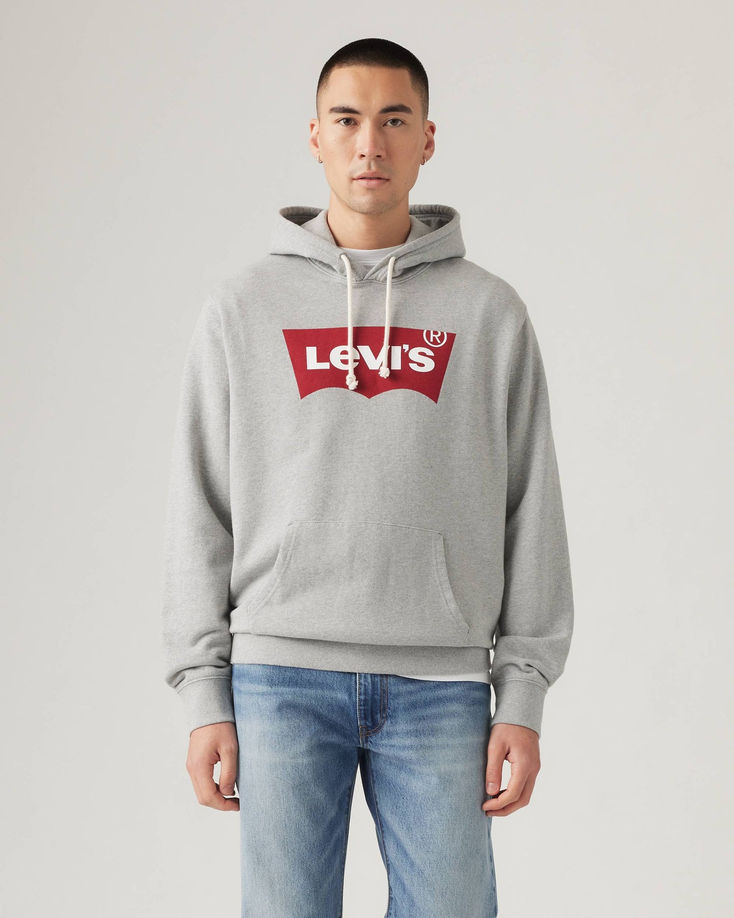 HOODIE MEN GREY - LEVIS