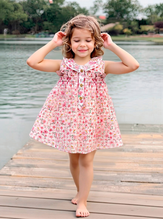 VESTIDO BABY DRESS REF. 0376VER-26 "PALMA" - DEL SUR