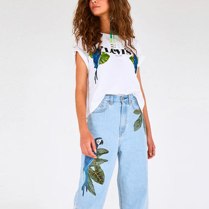 CAMISETA WOMAN WHITE FARM - LEVIS