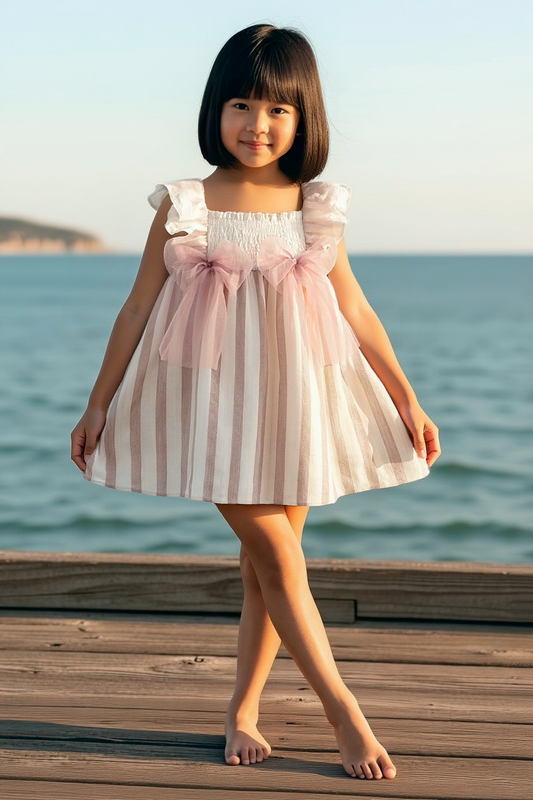 VESTIDO GIRL DRESS REF. 0555VER-26 "TRIESTE" - DEL SUR