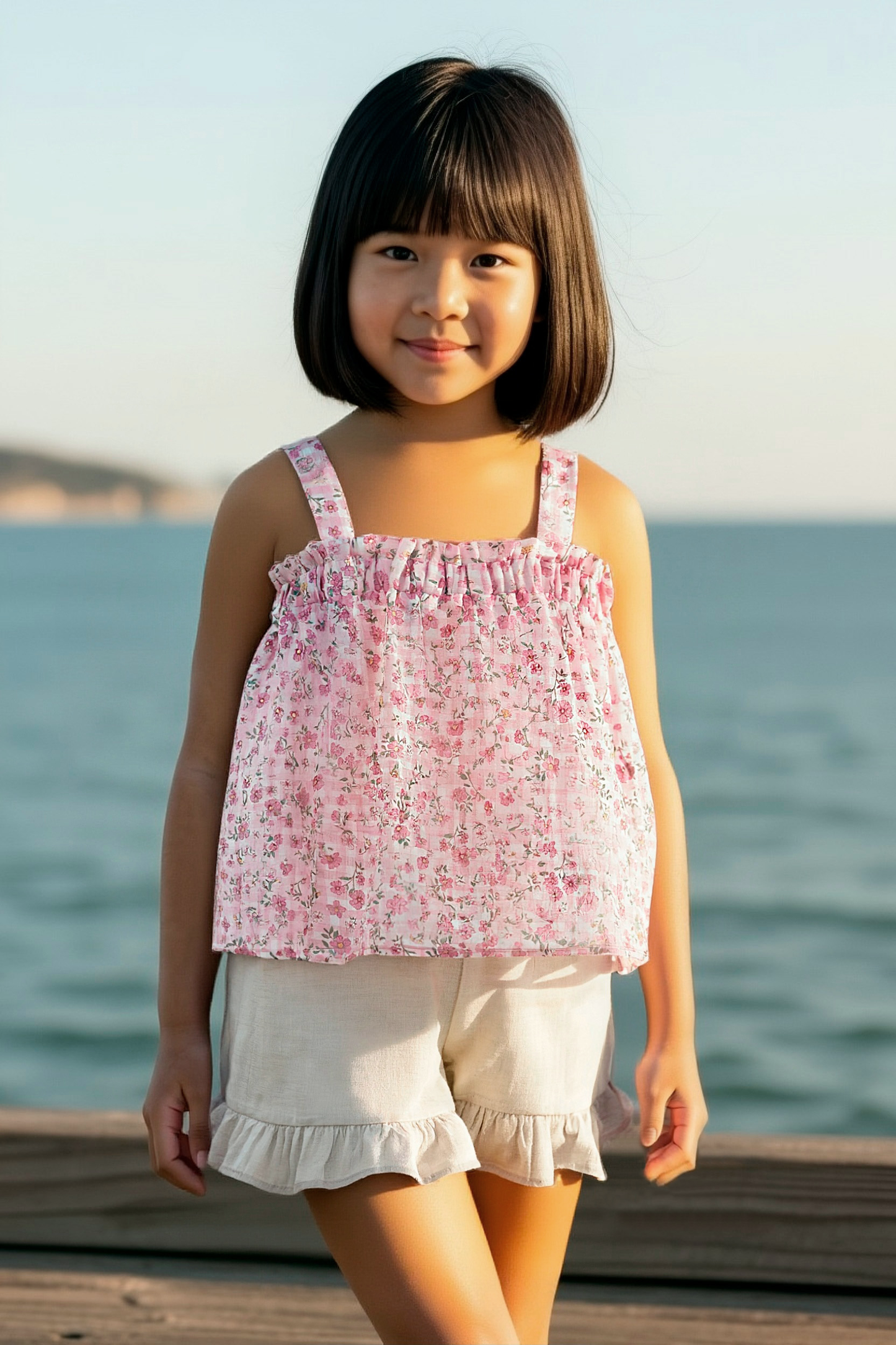 TRAJE GIRL SET REF. 1273VER-26 "PALMA" - DEL SUR