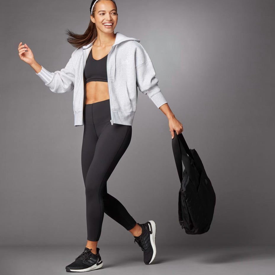 LEGGINS ELV YOGA FL BLACK/WHITE - ADIDAS