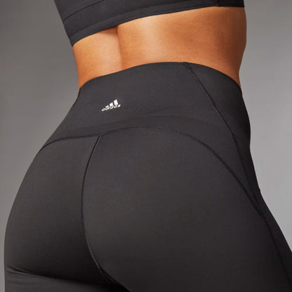 LEGGINS ELV YOGA FL BLACK/WHITE - ADIDAS