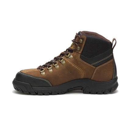 BOTA THRESHOLD WATERPROOF STEEL TOE REAL BROWN - CATERPILLAR